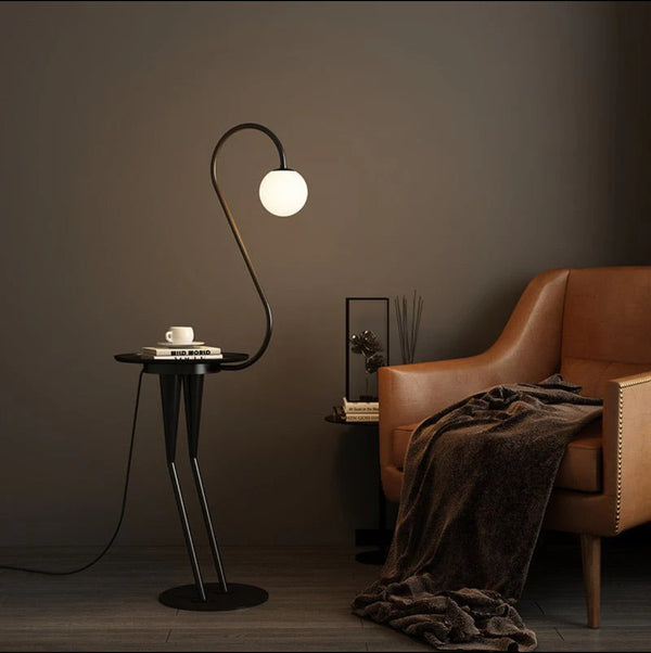 Luxury flamingo floor lamp