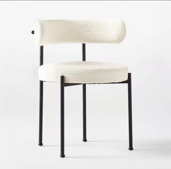 Arua boucle dining chair