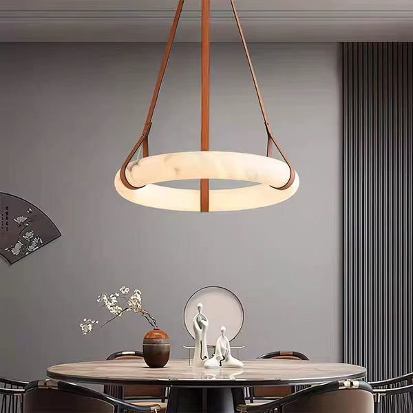 Modern marble looks chandelier
