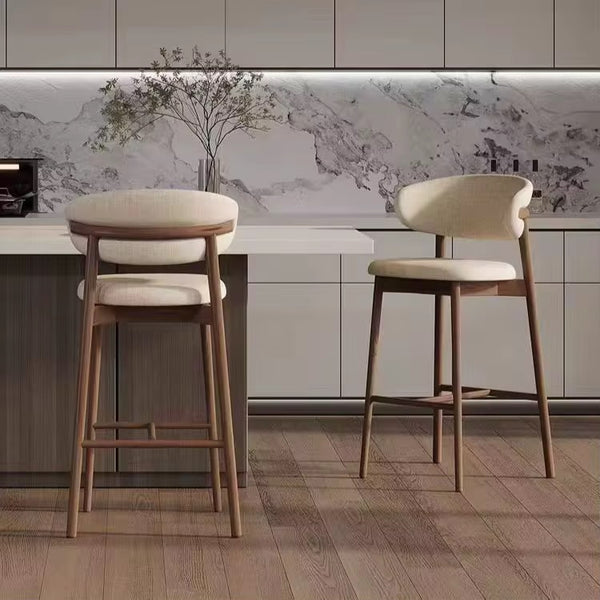 Modern chair with metal base