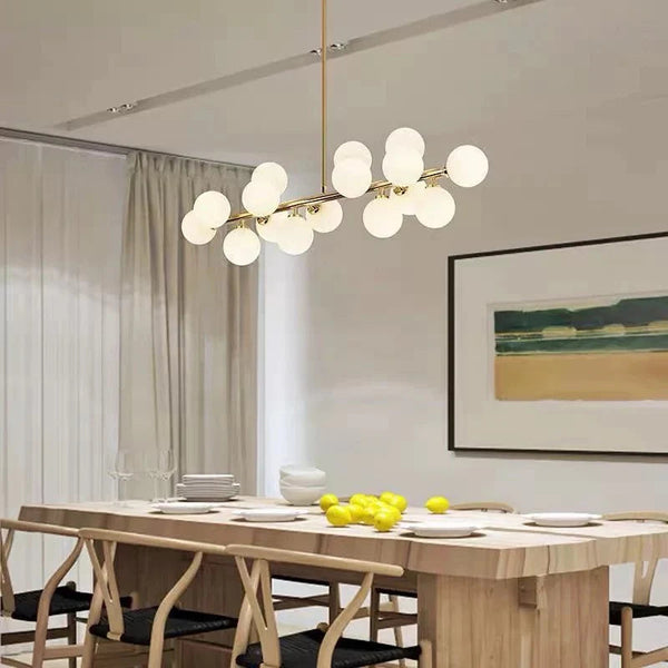 Horizontal Balls Chandelier