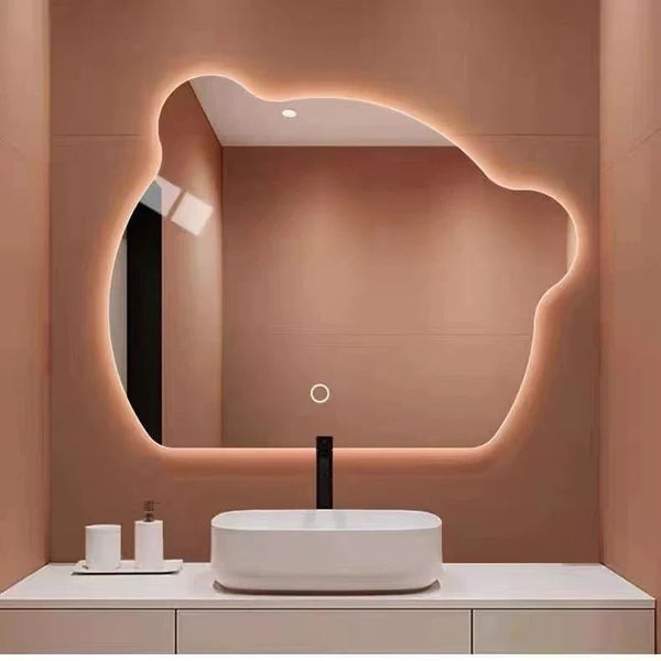 Unique Shape Wall Led Mirror