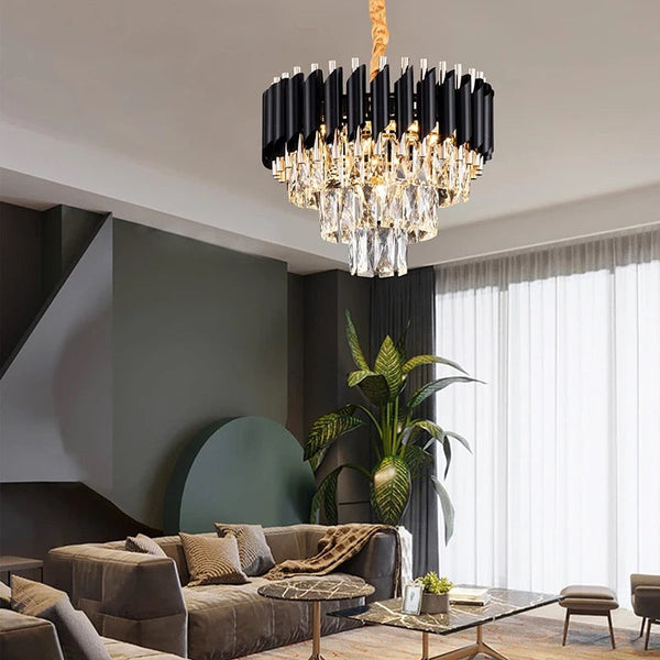 Black Star Chandelier