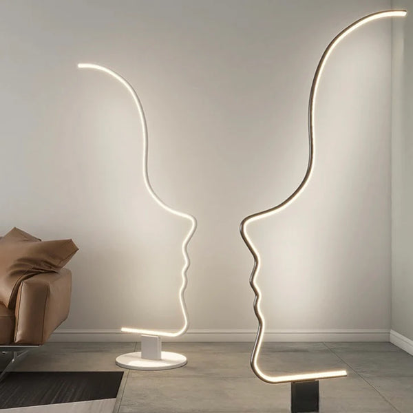 Art Face Floor Lamp