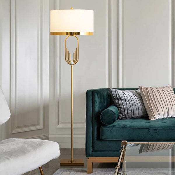 Metal Tubular Floor Lamp