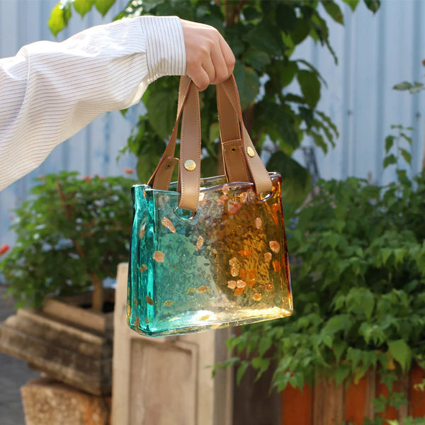 Colorful Bag Vase