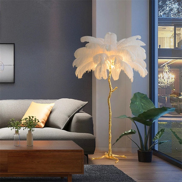 Feather Floor Lamp