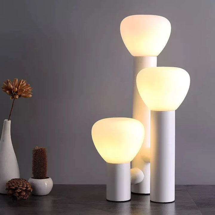 White table lamp modern deals